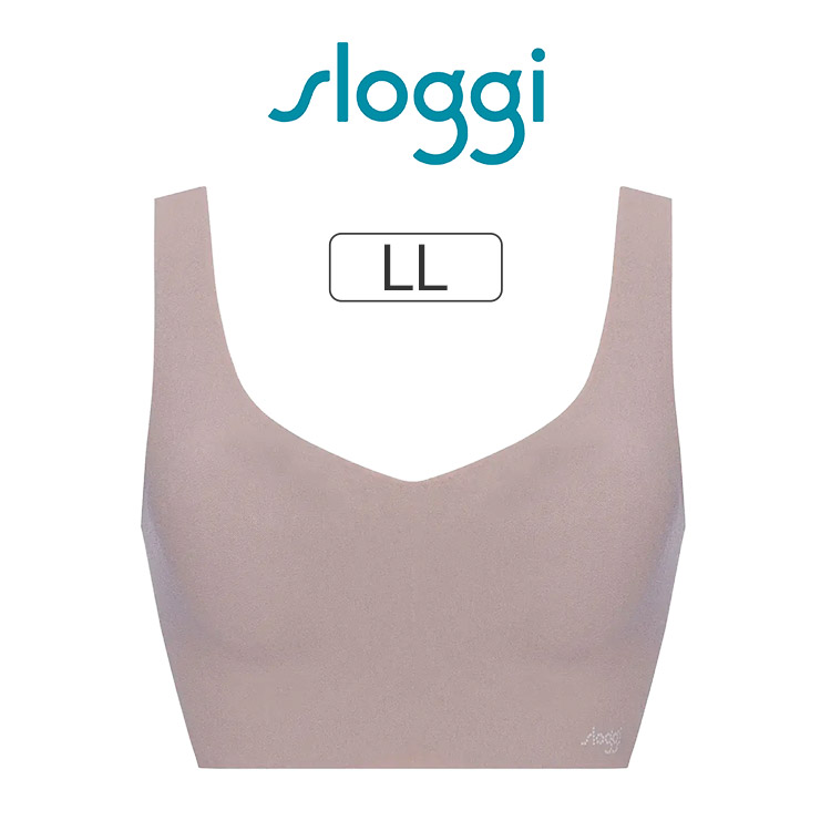 トリンプ スロギー ゼロフィール 綿混 カップ付きハーフトップ LL G068N-Top | Sloggi