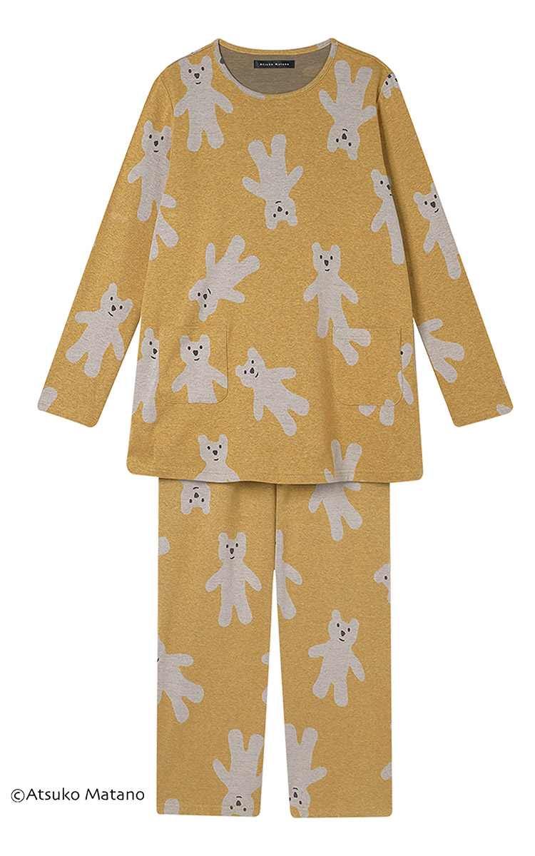 WACOAL（ワコール） アツコマタノ パジャマ 上下セット 10分丈・10分袖