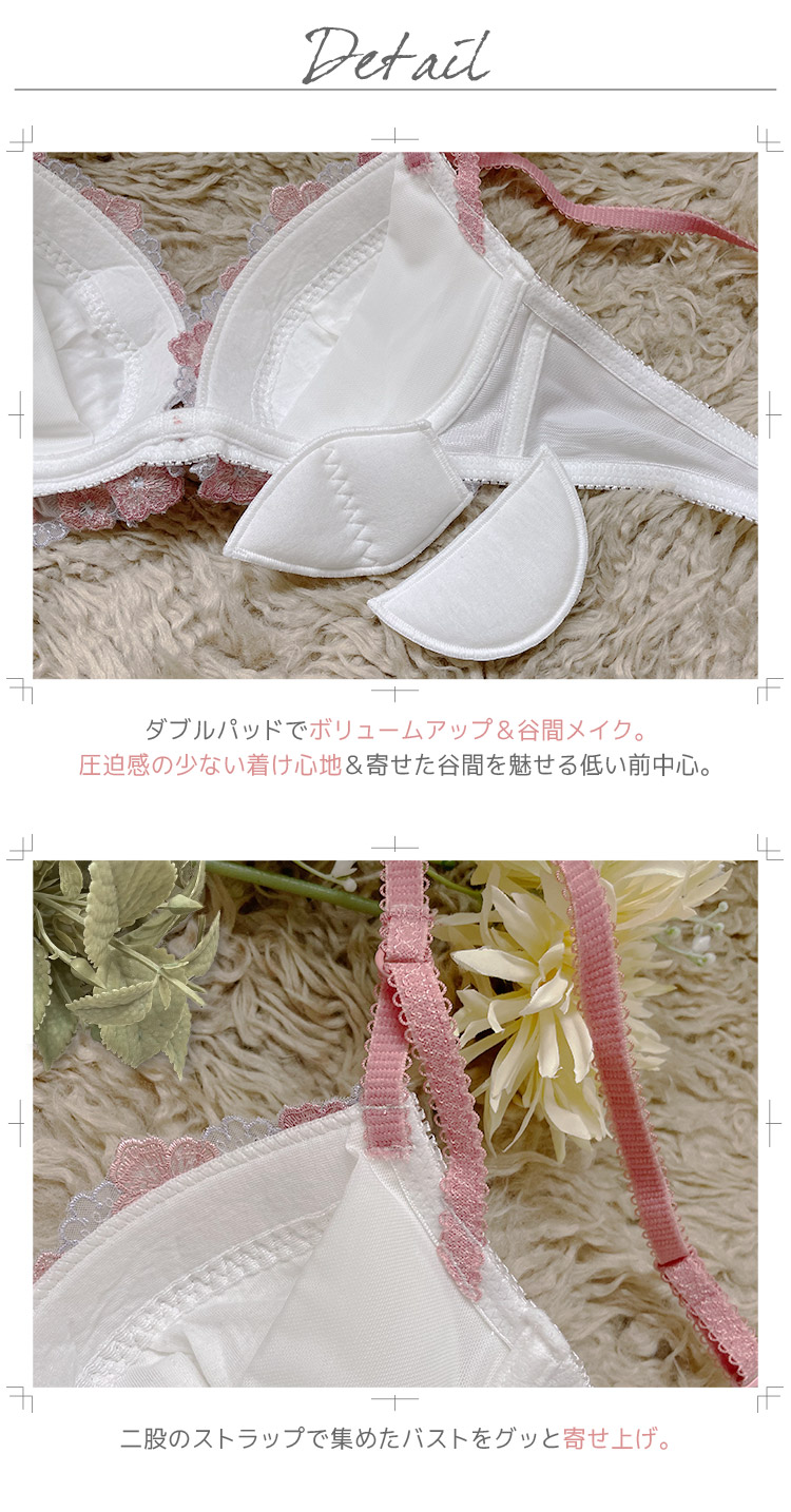 intesucre アンテシュクレ 毎日フィットブラ Wパッドボリューム intesucre アンテシュクレ 毎日フィットブラ Wパッドボリューム