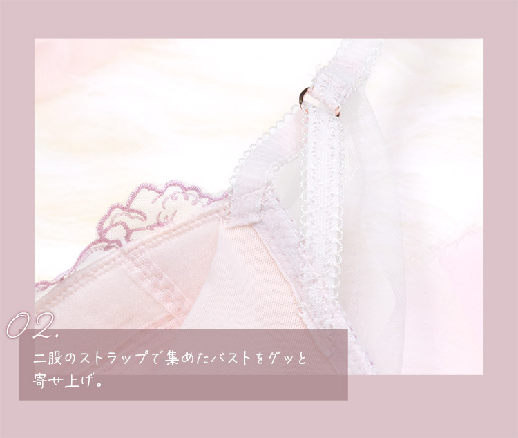 intesucre（アンテシュクレ） 毎日フィットブラ Wパッドボリューム