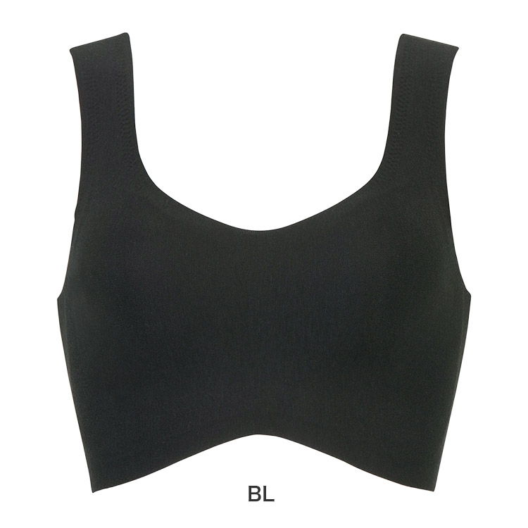 ワコール ウイング 綿の贅沢 カップ付きハーフトップ S/M/L/LL/3L KB1031 | Wing | 01