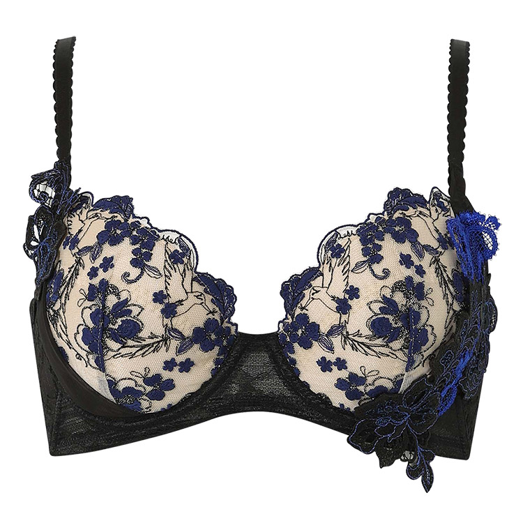 【ワコール】レシアージュブラF85 胸をつつみこみ、ぴったりフィットブラジャー ウイング／レシアージュ さらっと快適【小さく見せるブラ】高さ