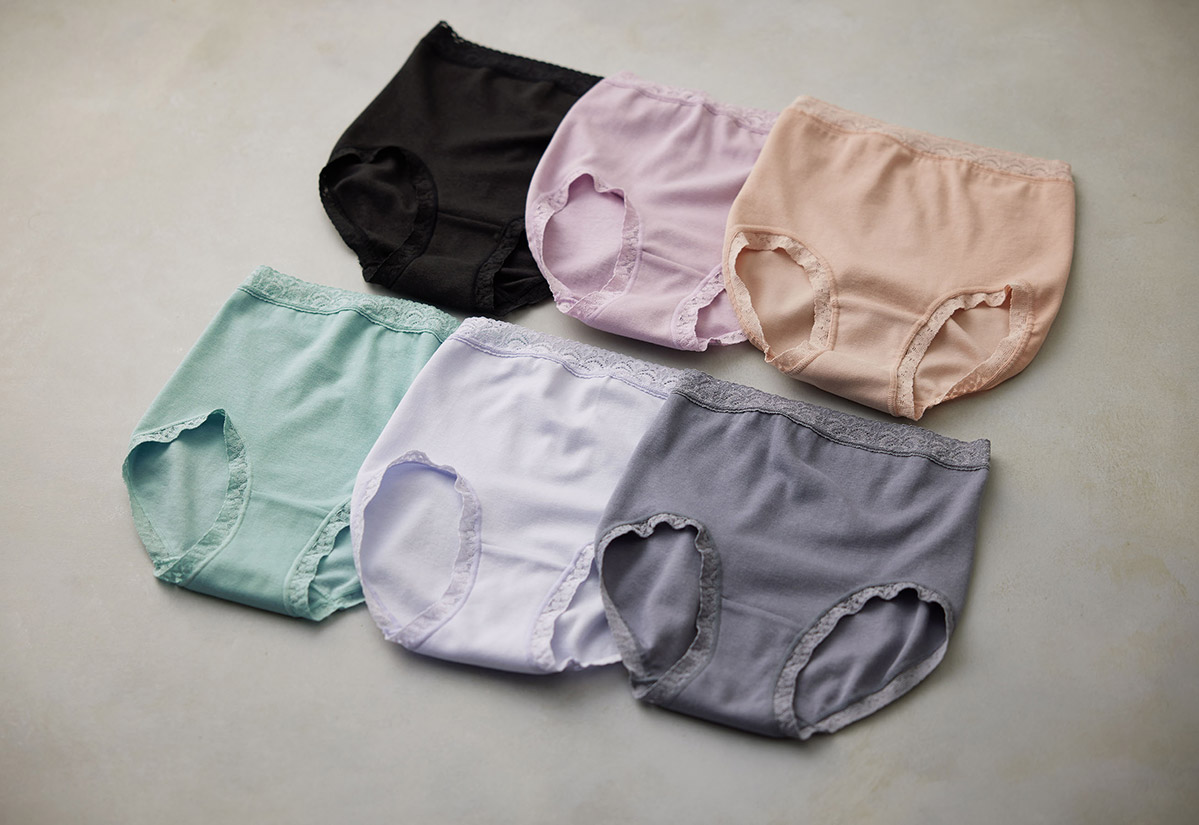 ワコール ディアヒップ DearHip Shorts 綿混 ノーマルショーツ はきこみ丈 ふかめ LL PPA112 関連画像1