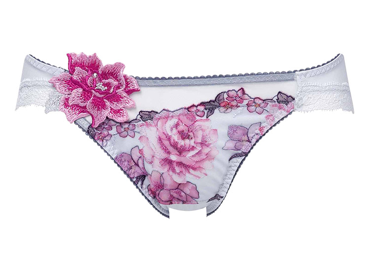 花柄刺繍パープルスリップ　サルート　LLサイズ 楽天市場】サルート（カラーパープル）（インナー・下着