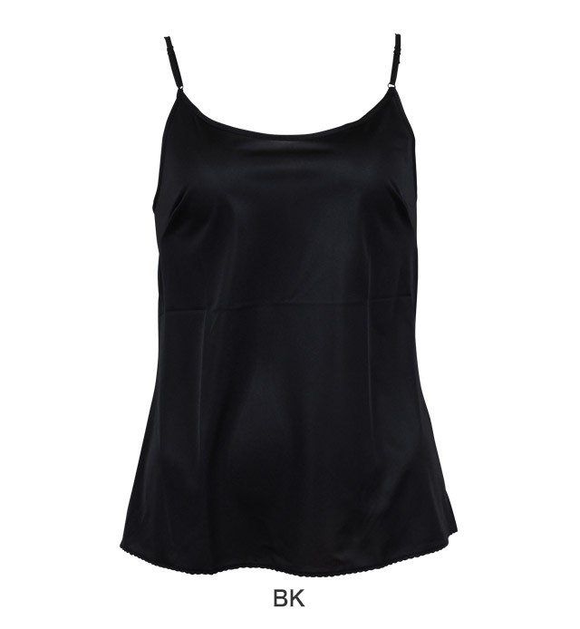 【試着のみ】クレージュ　キャミソール　ブラック Courreges クレージュ キャミソール レディース ブラック