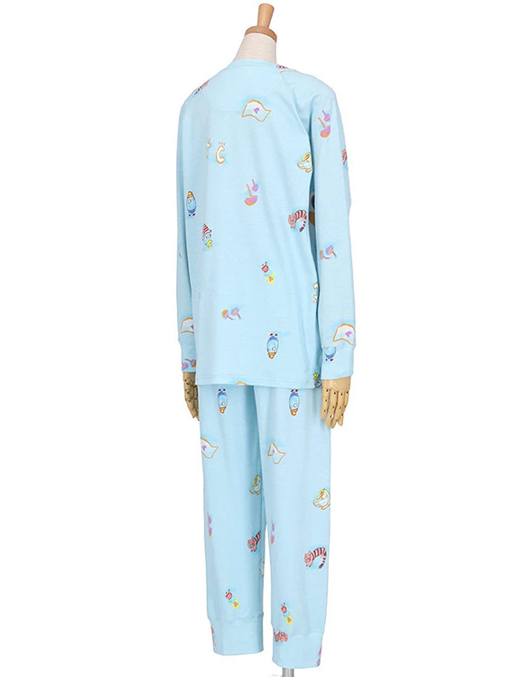ワコール　ツモリチサト　スリープ　パジャマ　ブルー　Lサイズ tsumori chisato SLEEP ワコール ツモリチサト スリープ パジャマ 上下