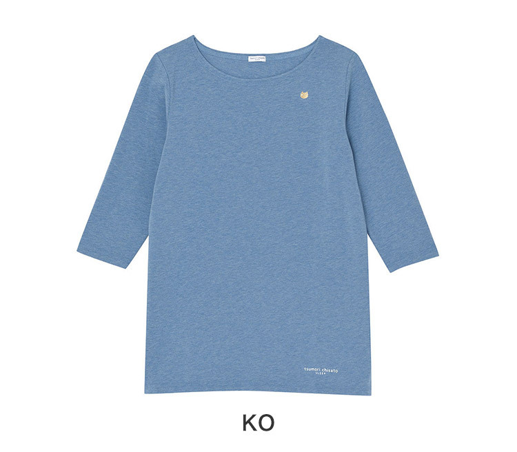 25％OFF】ワコール ツモリチサト ルームウェア ストレッチTシャツ 7分袖 綿混 全3色 M/L ULX536 :waulx536:アンテシュクレ  インナーワールド 通販 