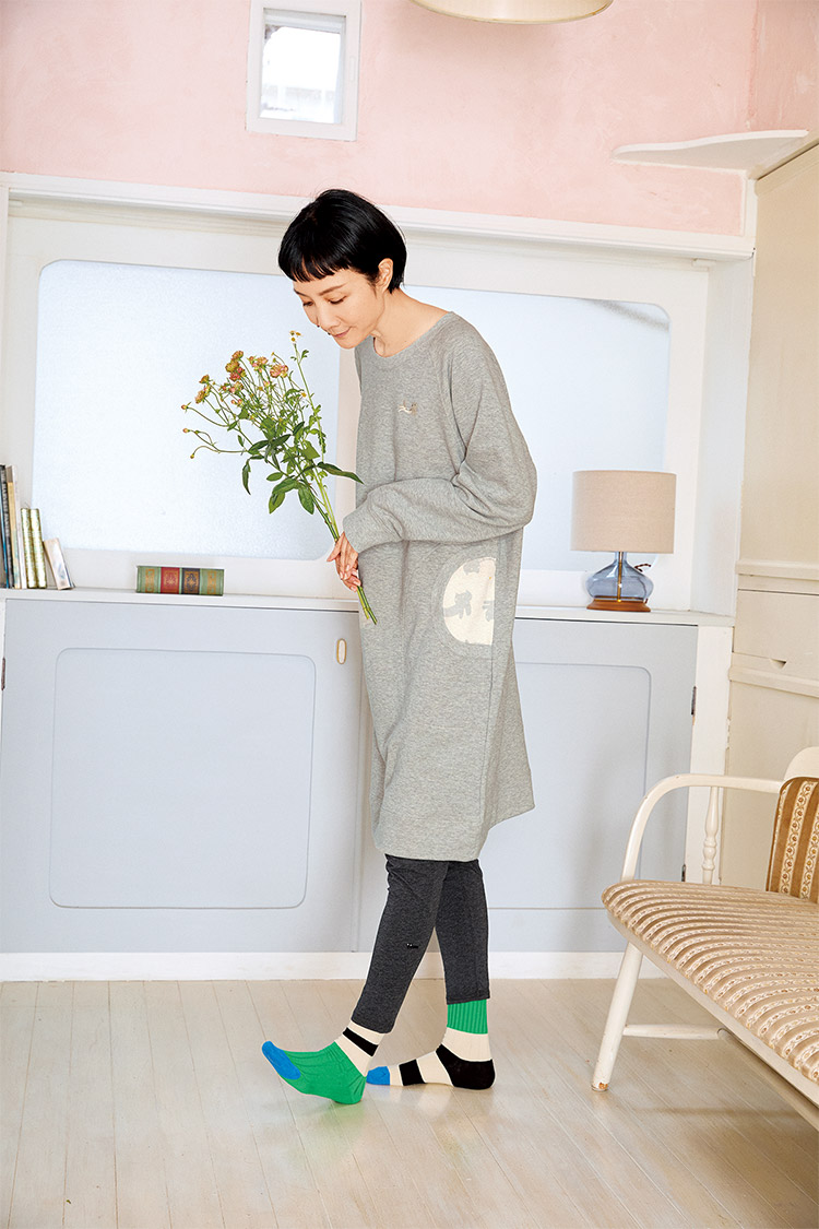 専用【ツモリチサト】ワコール　 ボトムス 10分丈 ルームウェア あったか素材 tsumori chisato SLEEP ワコール ツモリチサト スリープ ロング