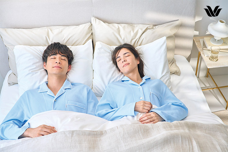 睡眠科学 【カラー別価格あり】ワコール パジャマ 上下セット
