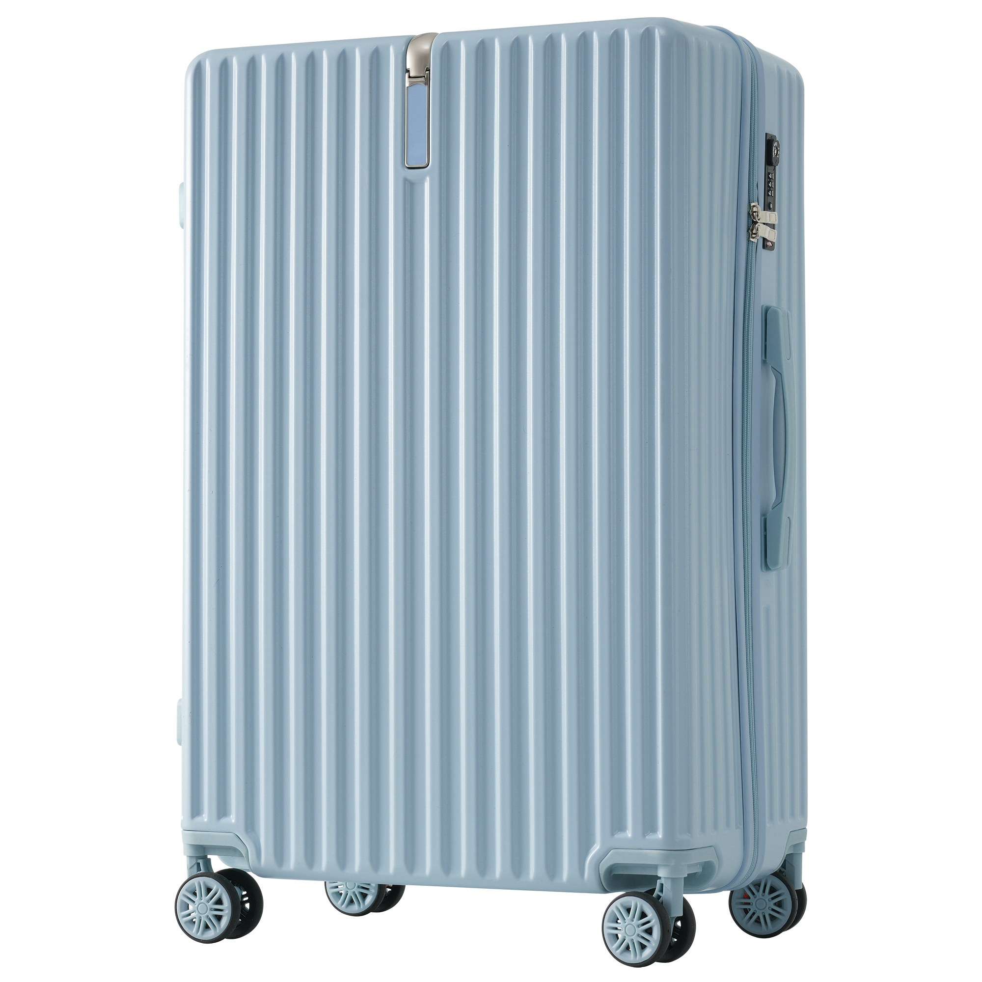 スーツケース Sサイズ キャリーバッグ キャリーケース  超軽量 TSAロック搭載 360度回転 ファスナー式 国際的 おしゃれ 人気色｜iofficejp｜06