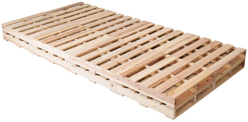 ネルコンシェルジュ ひのきパレット パレットベッド ベッドフレーム