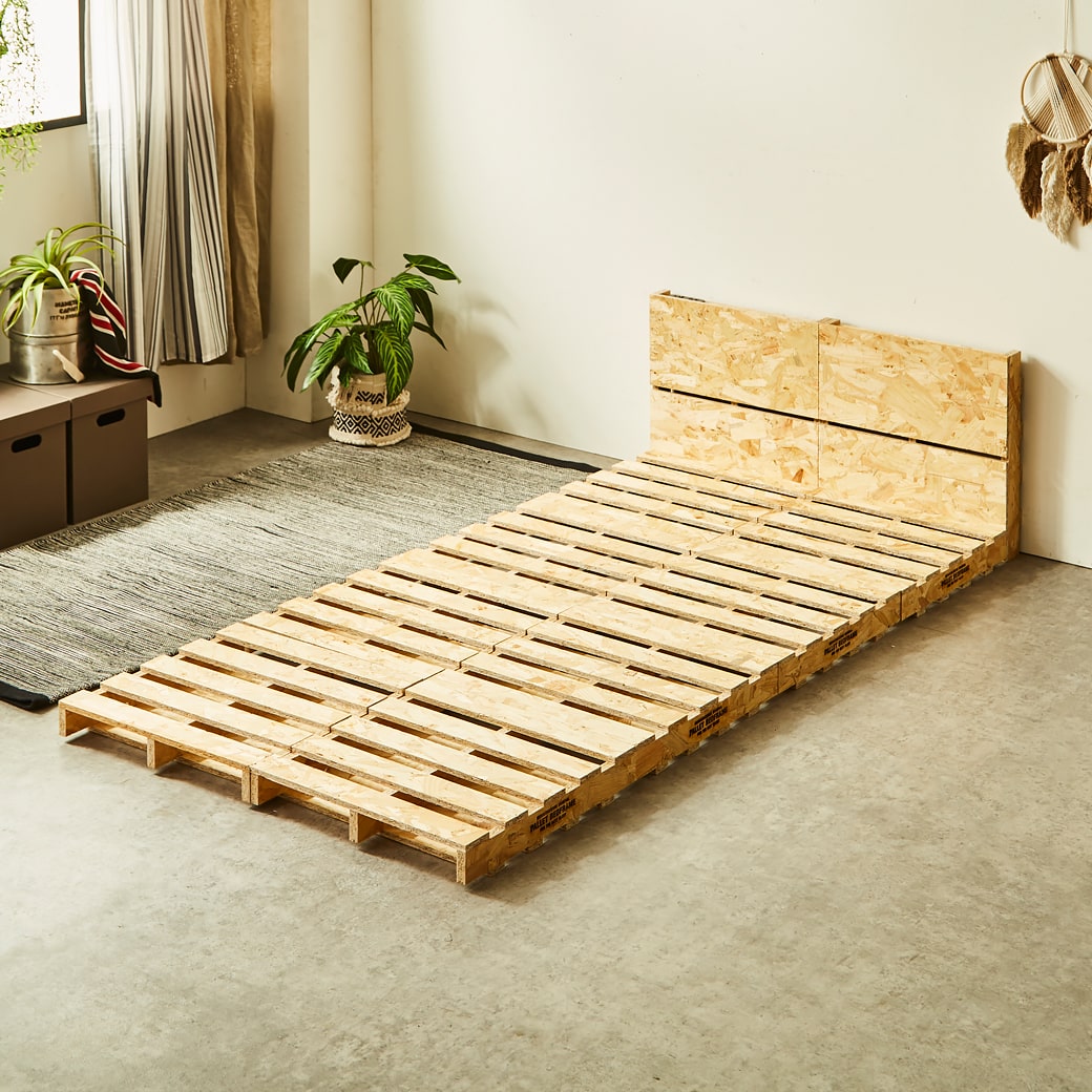 パレットベッド　シングルサイズ パレットベッド シングルサイズ・4枚セット※送料無料 | PALLET LAB