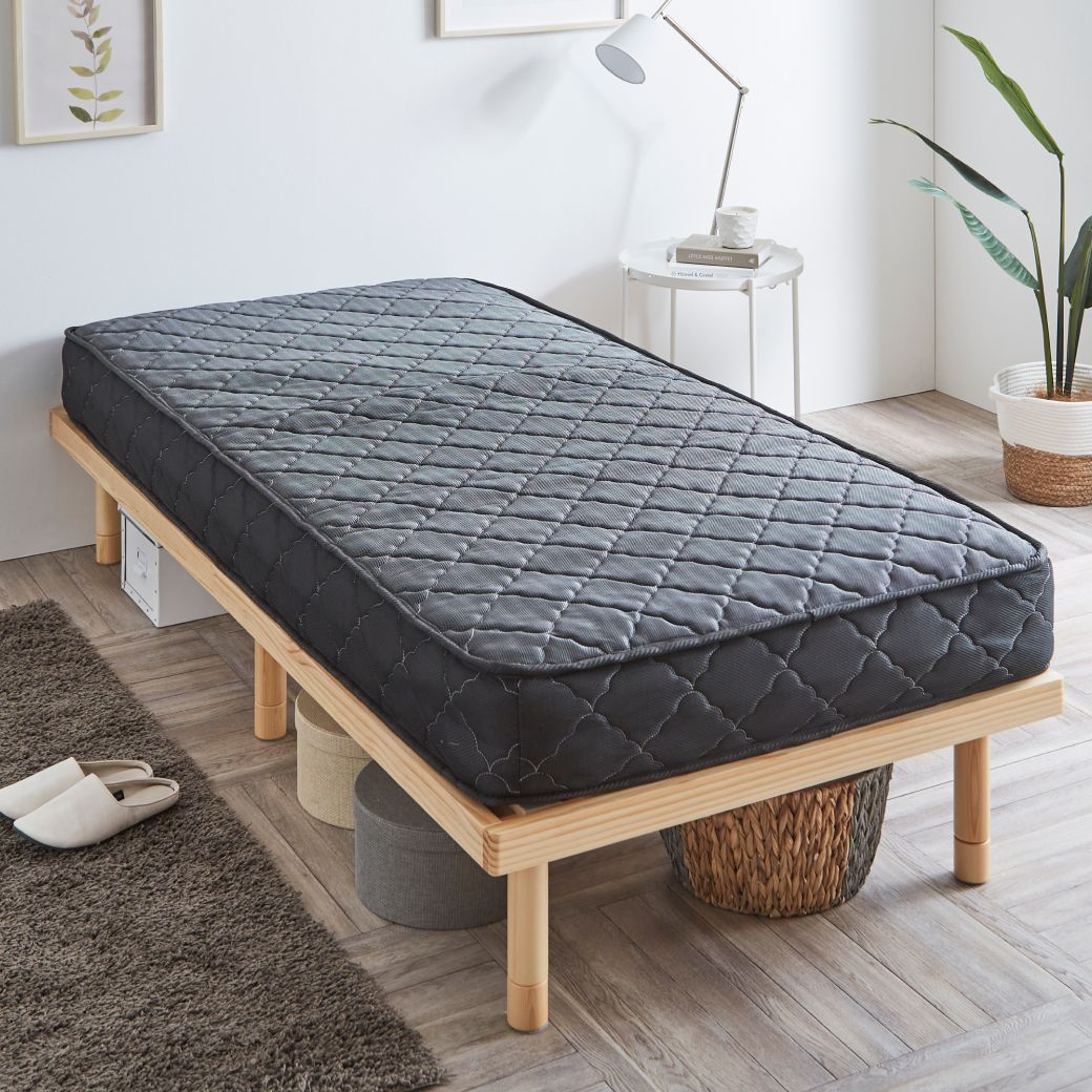 ネルコンシェルジュ ポケットコイルマットレス 幅110cm 厚さ20cm 高