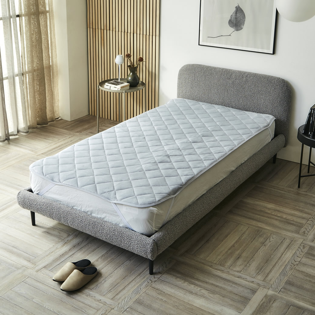 メルリー あったかベッドパッド【シングルロング】 グラフェン 遠