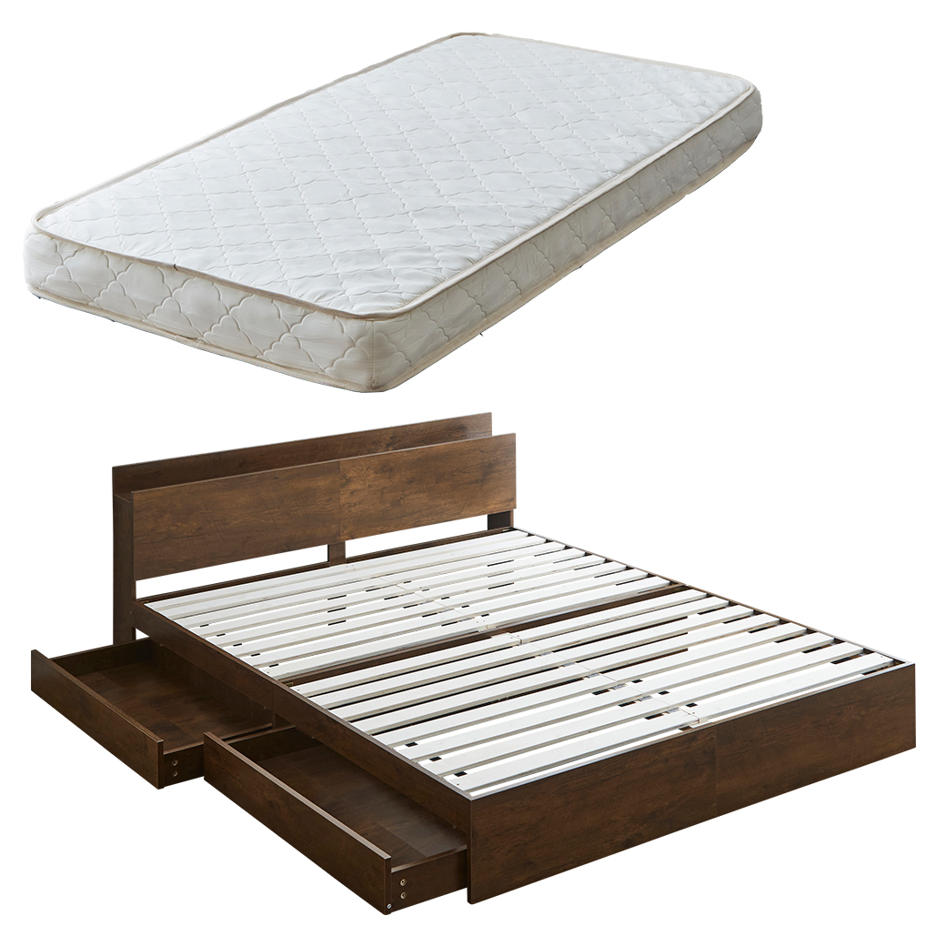 ネルコンシェルジュ 収納付きベッド キング 厚15cm ネルコZポケット