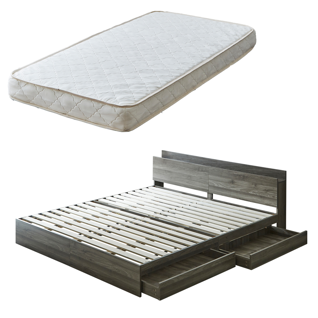 ネルコンシェルジュ 収納付きベッド キング 厚15cm ネルコZポケット