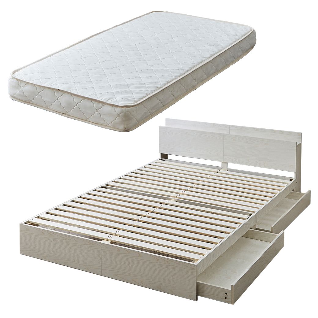 ネルコンシェルジュ 収納付きベッド キング 厚15cm ネルコZポケット