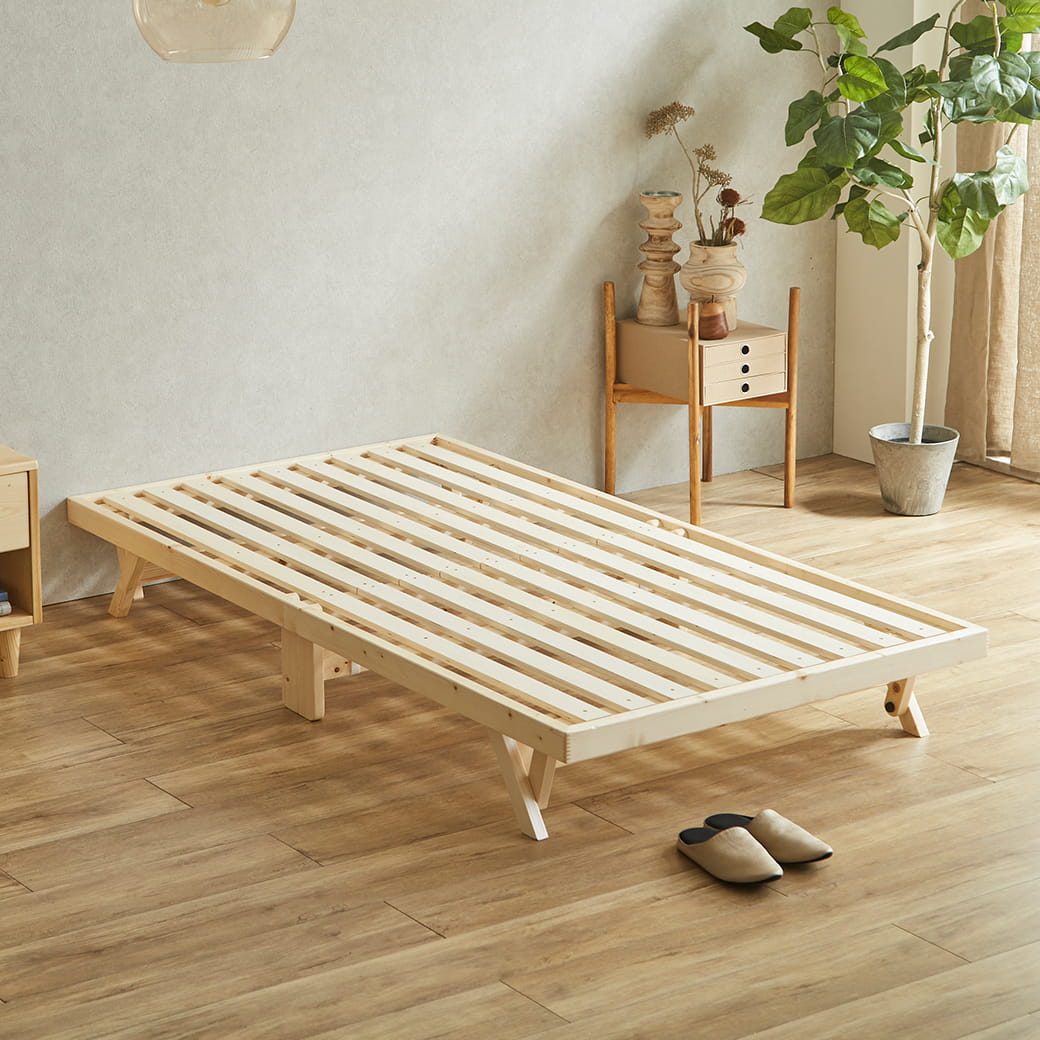 ネルコンシェルジュ ベッド バノン 折りたたみベッド すのこベッド