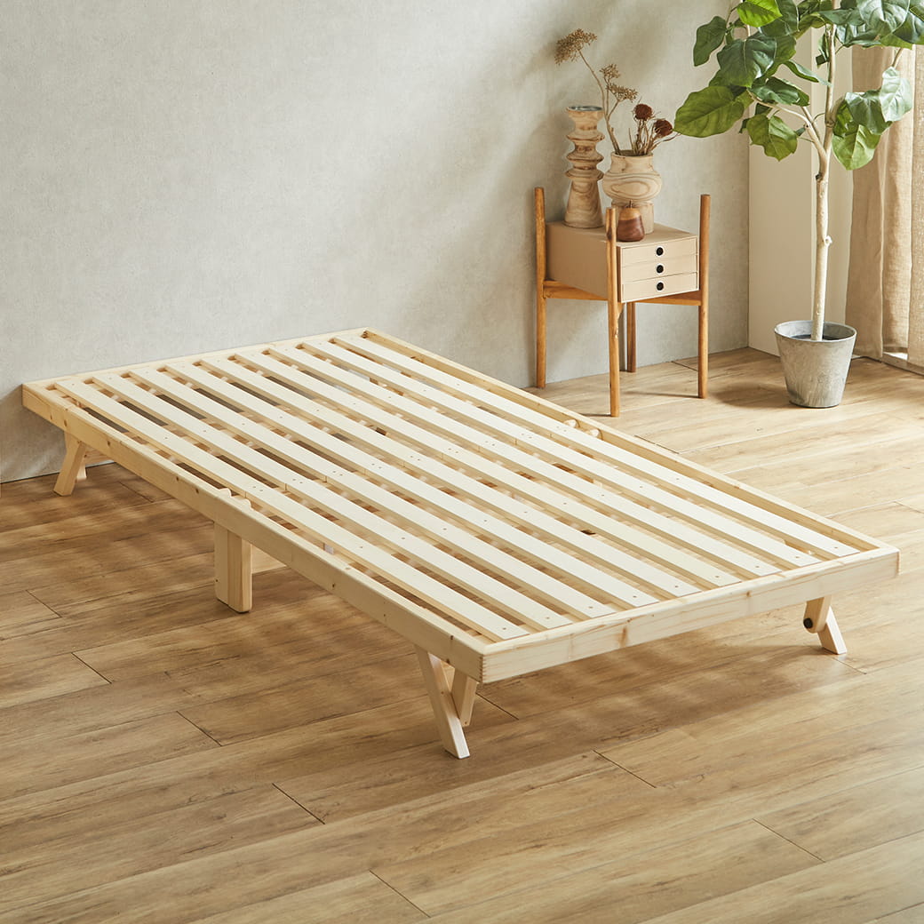 ネルコンシェルジュ ベッド バノン 折りたたみベッド すのこベッド