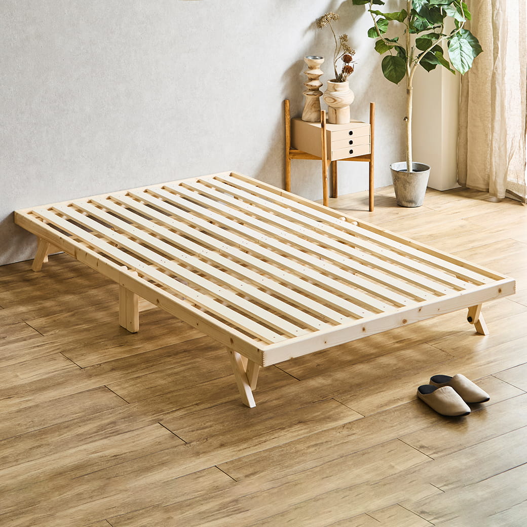 ネルコンシェルジュ ベッド バノン 折りたたみベッド すのこベッド