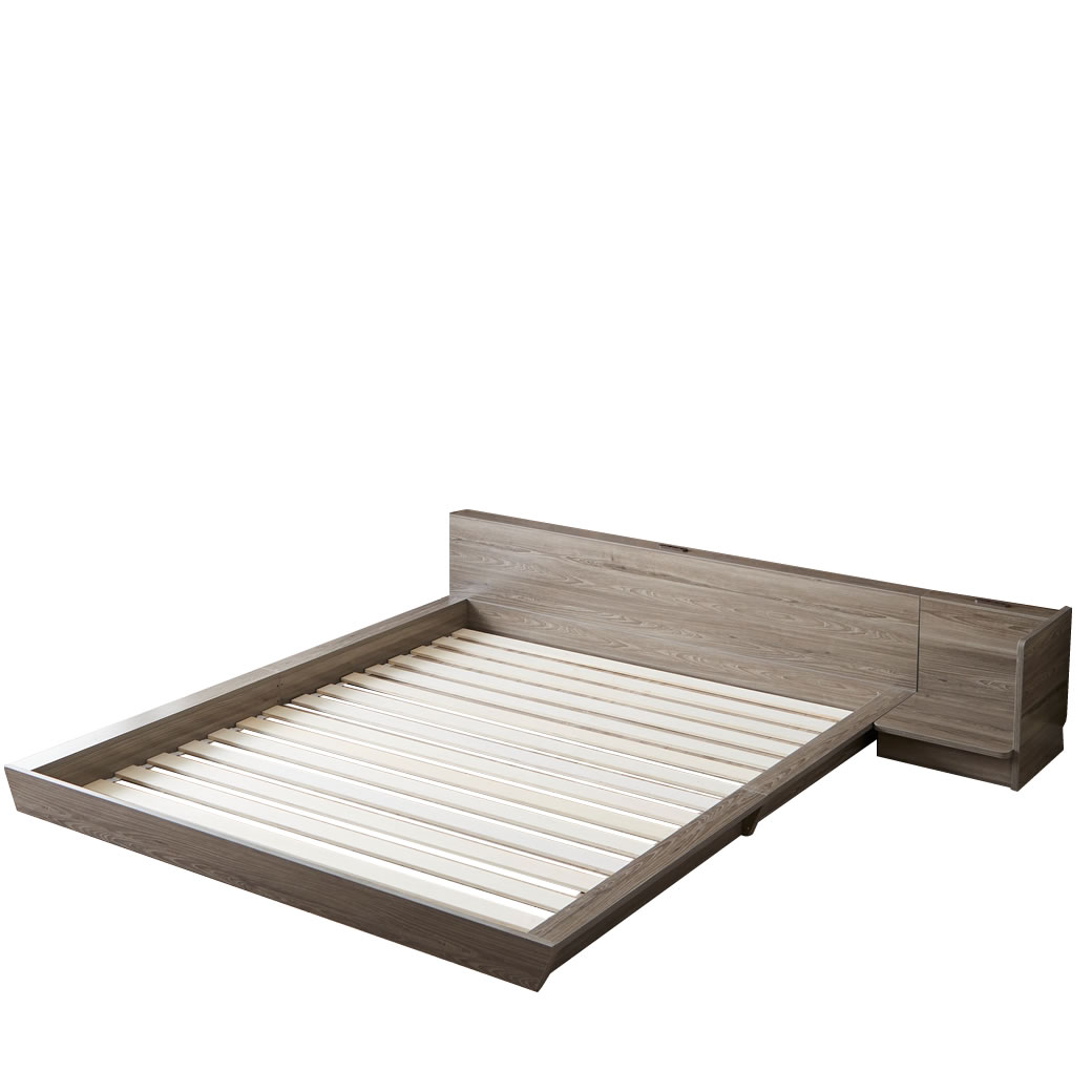 ネルコンシェルジュ Platform Bed ローベッド キング ナイト