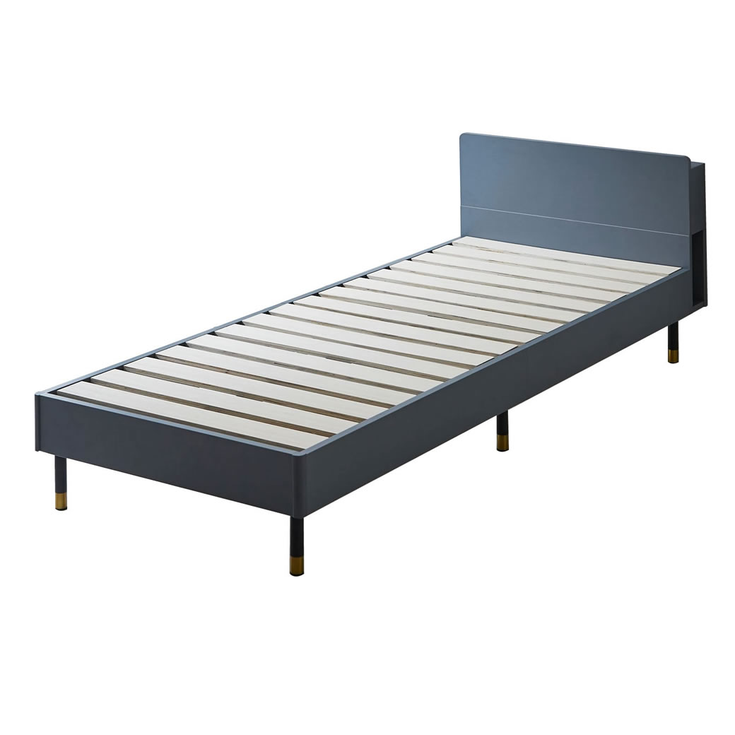 ネルコンシェルジュ Lepus(レプス) 棚・コンセント・LED照明付きすのこ