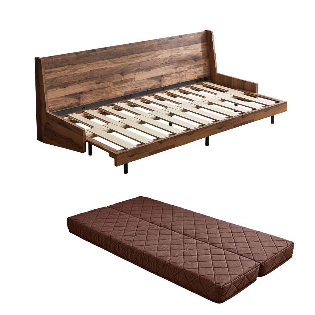 ネルコンシェルジュ ソファベッド Hardy シングル すのこベッド 木製