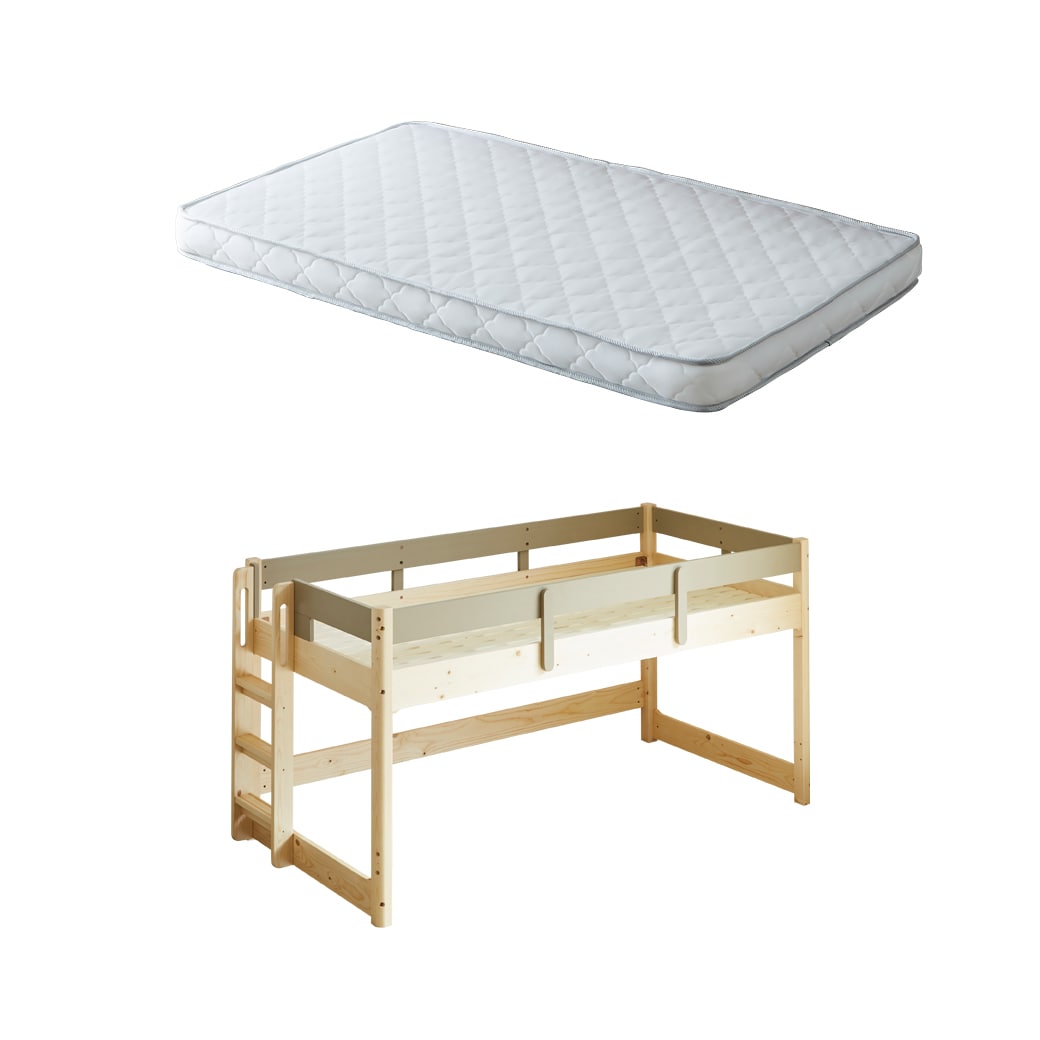 ネルコンシェルジュ オラヴィ ロフトベッド ロータイプ シングル