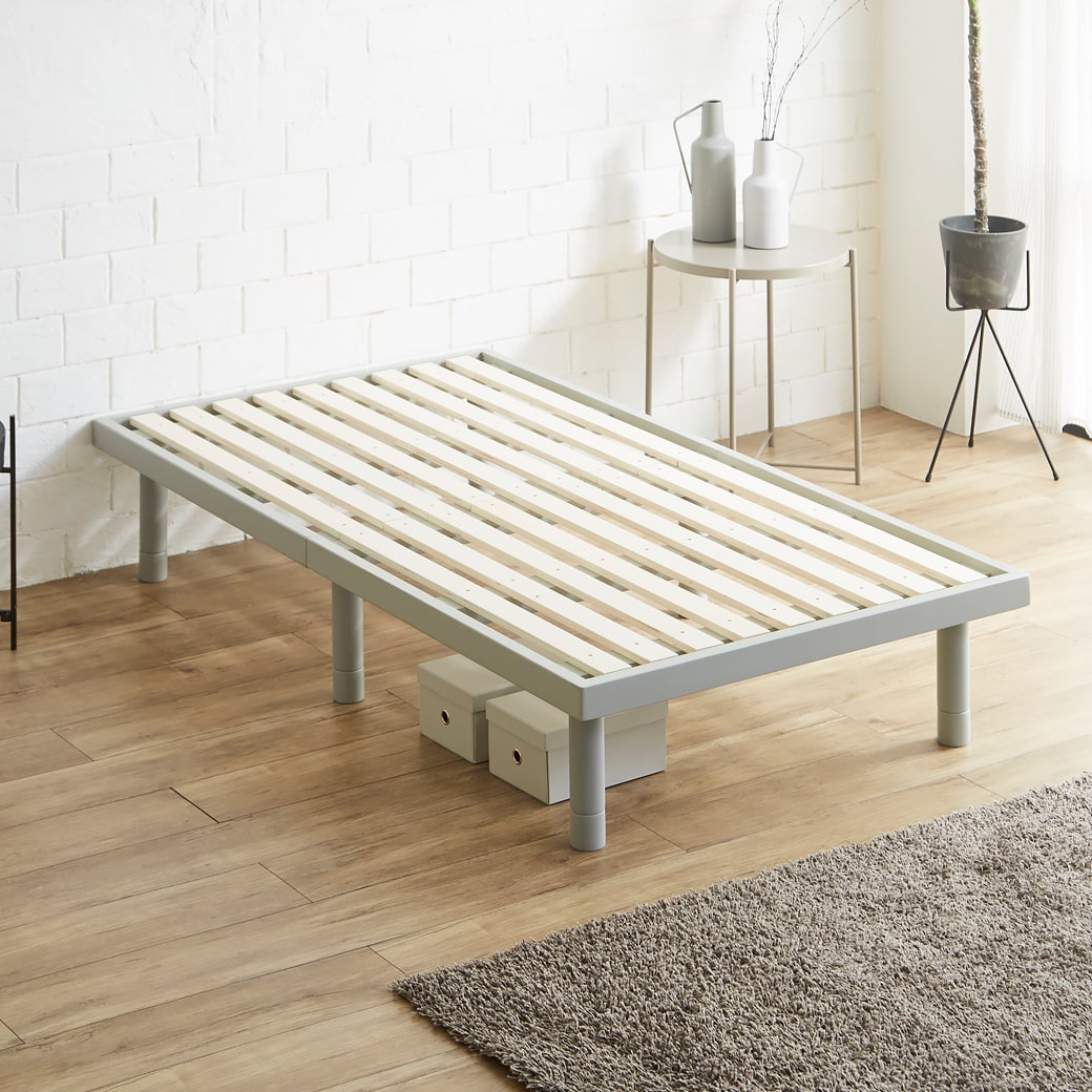 新品すのこベッド80SSコンパクトショート80cm×180cm ネルコンシェルジュ すのこベッド ショートシングル 長さ180cm
