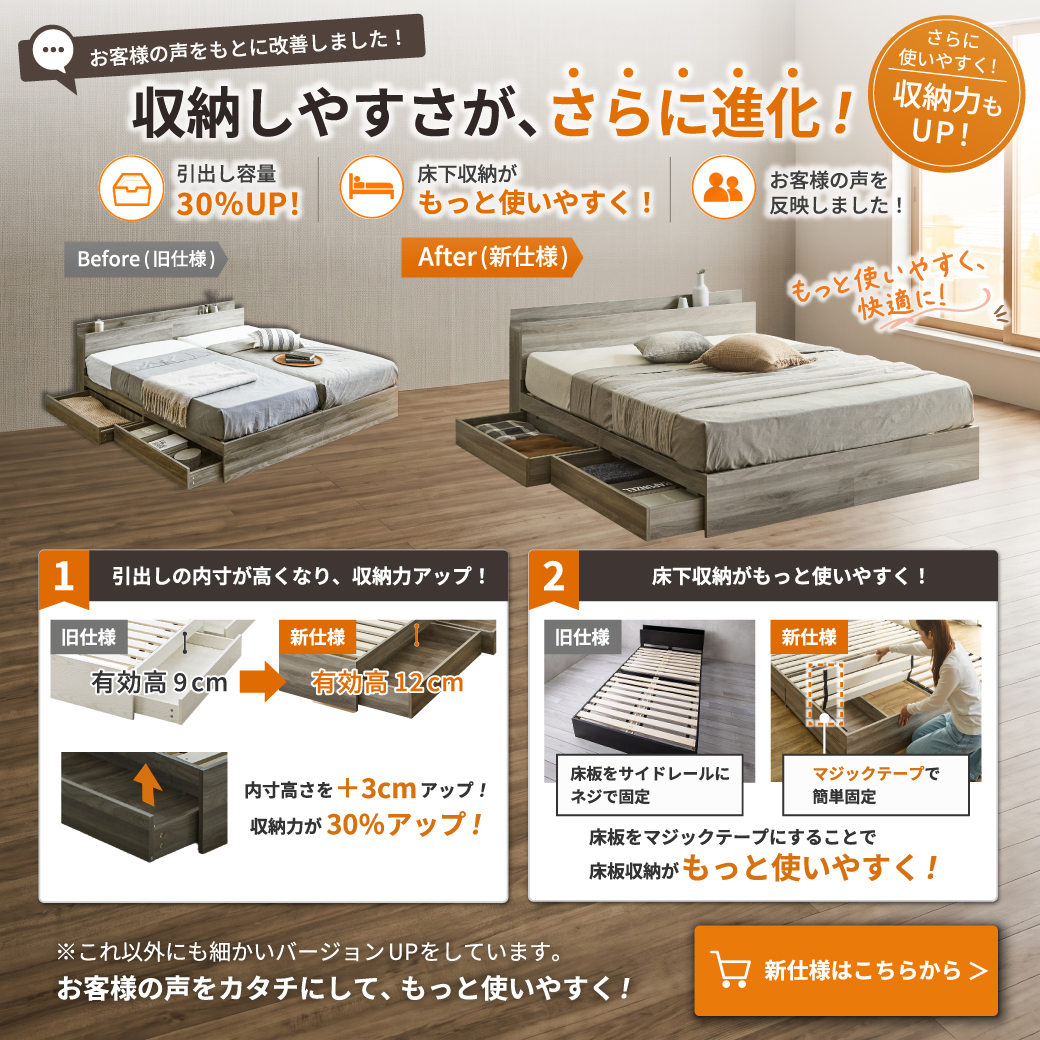 新ゼストの商品ページ遷移バナー