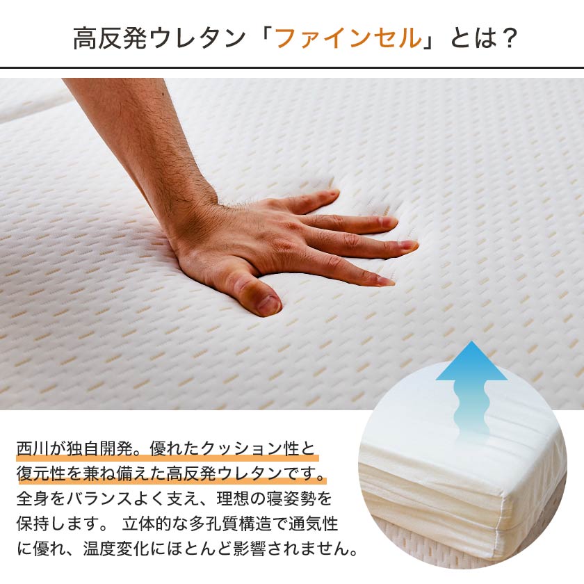 高反発ウレタン　ファインセルとは