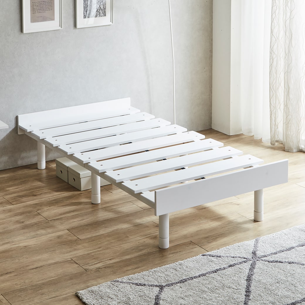 ネルコンシェルジュ 7/6 8:59まで最大10%OFF! すのこベッド シングル 