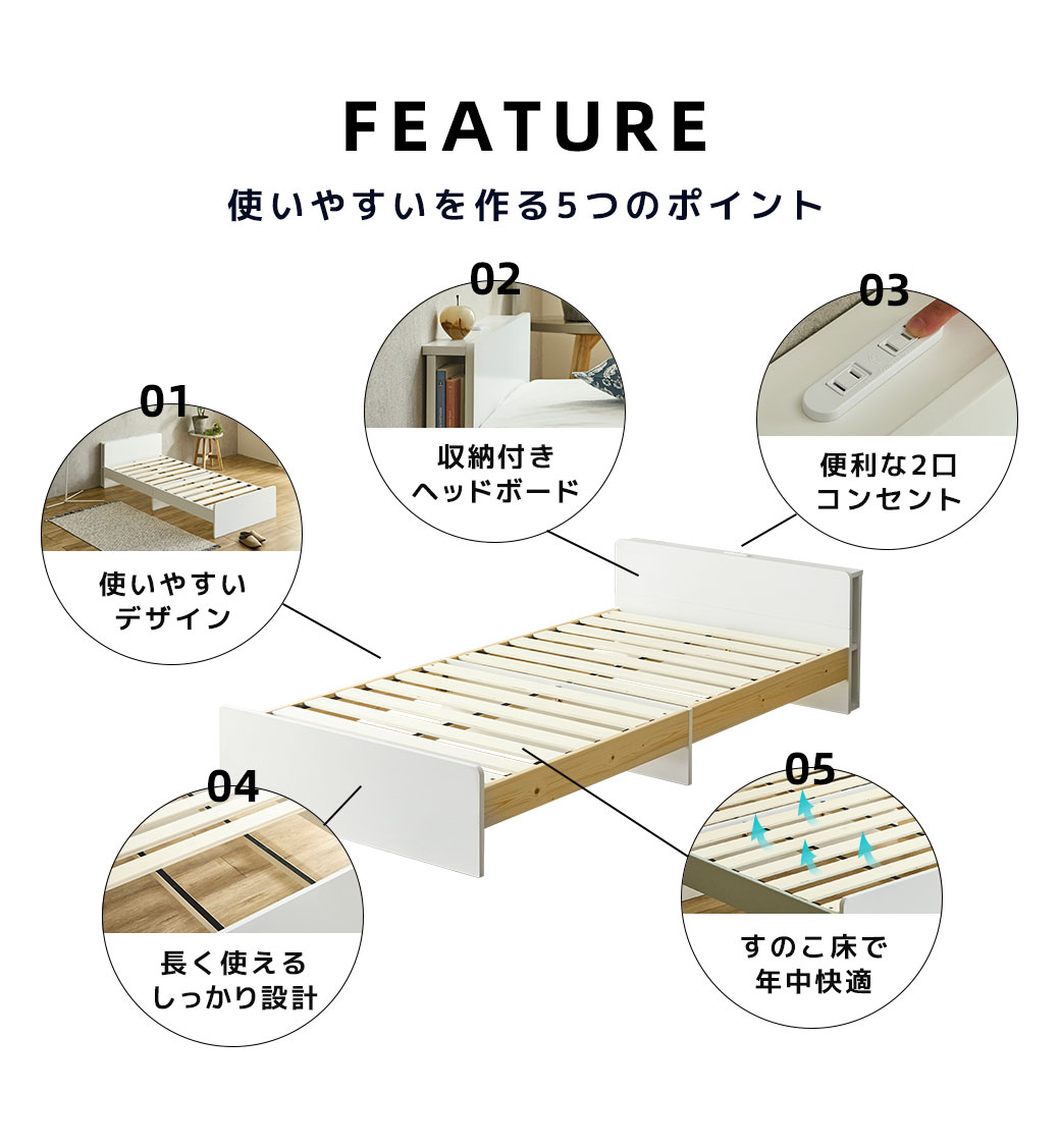 使いやすいシンプルデザイン