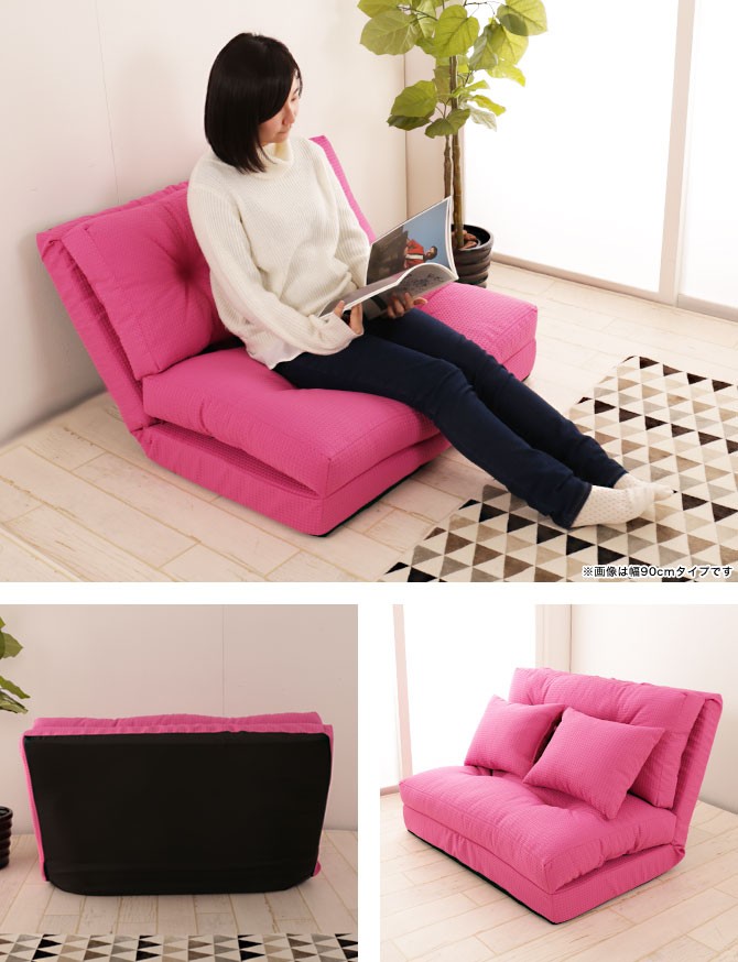 ソファー ソファベッド REVE 3WAYソファベッド60 クッション付 幅60 1