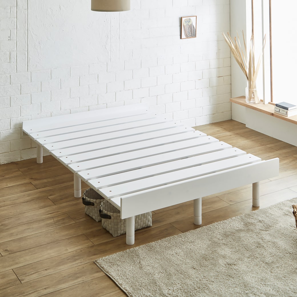 ネルコンシェルジュ 1/26 8:59まで最大10%OFF! すのこベッド ダブル