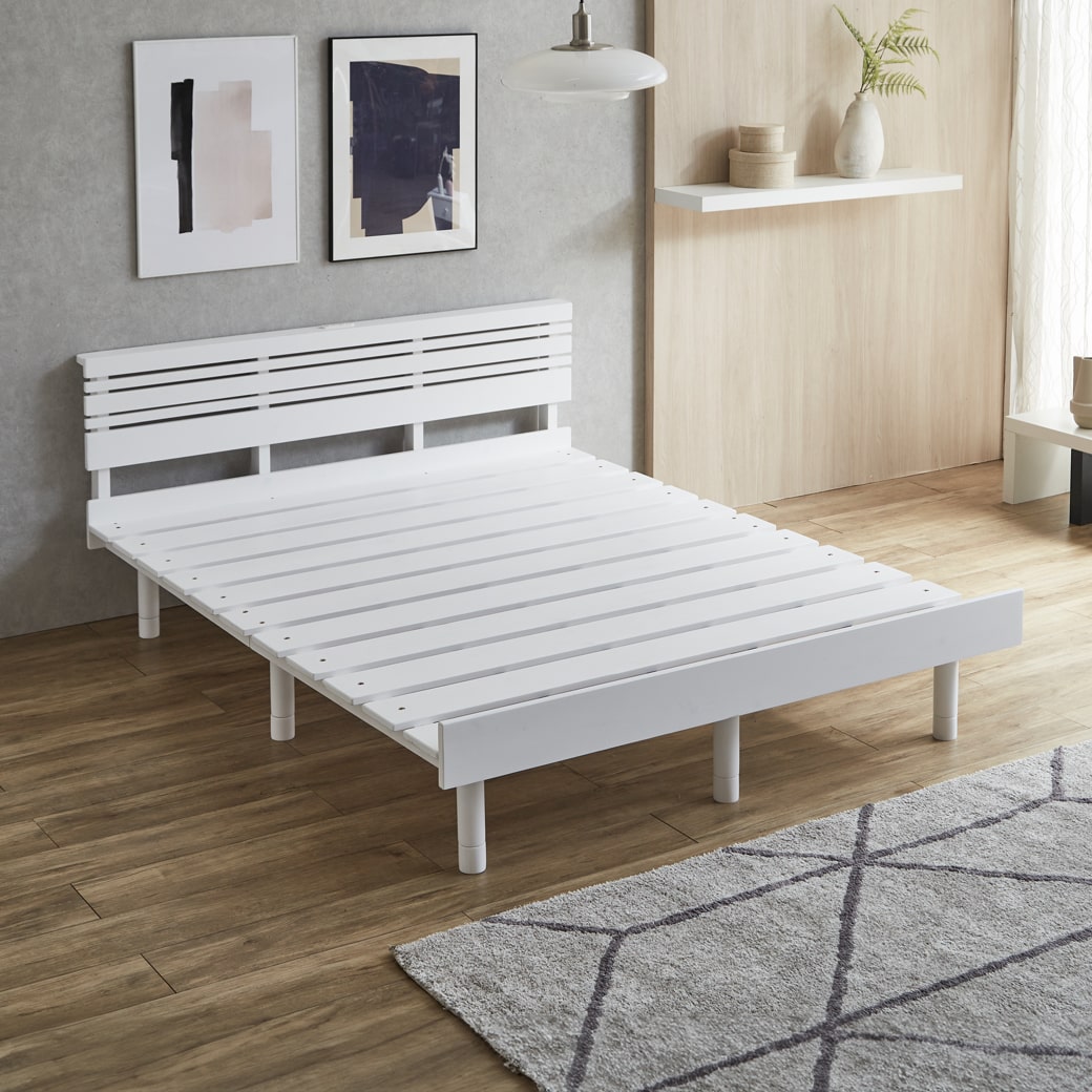 IKEA　クイーンベット　群馬埼玉栃木 ダブルベッド・クイーンベッド（ベットフレーム）の通販 - IKEA