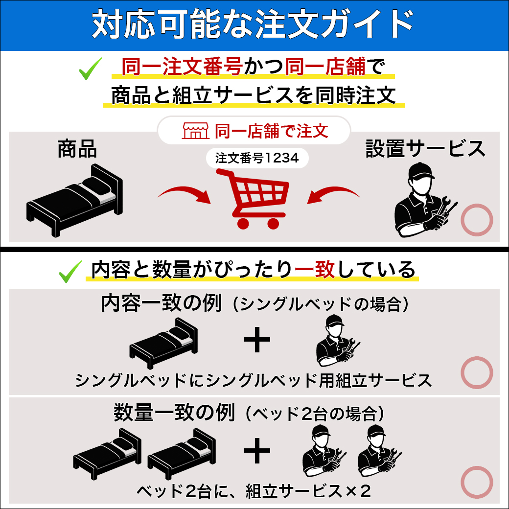 開梱組立設置サービス【ゼスト対象】 : 家具のインテリアオフィスワン