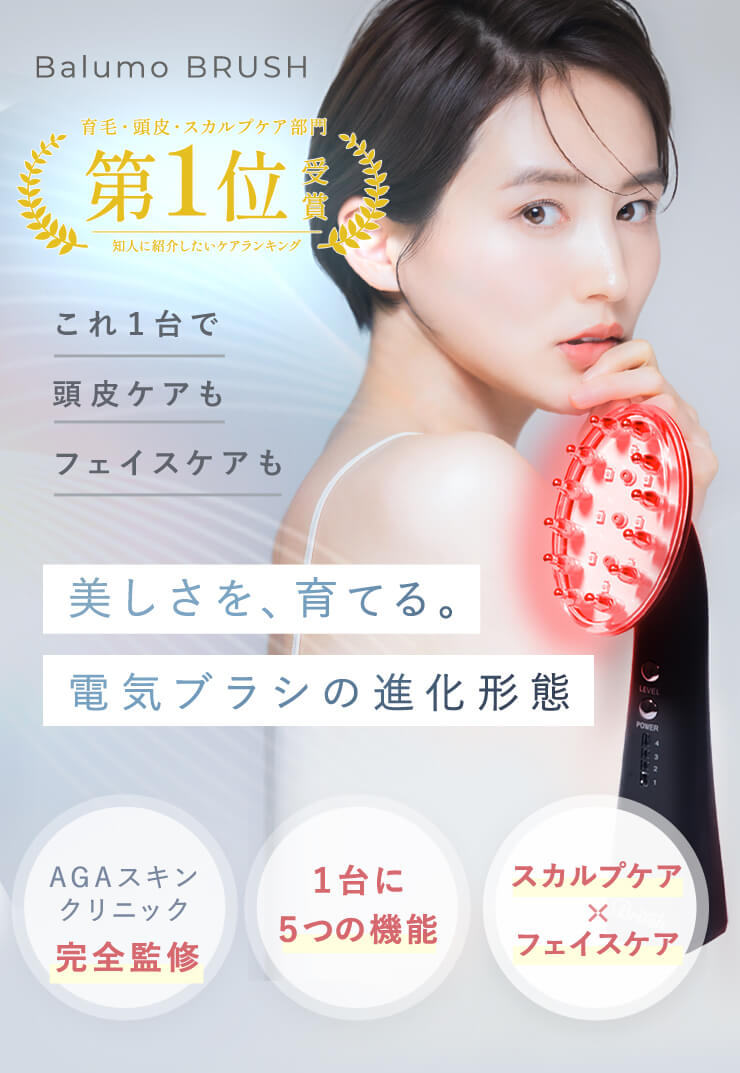 美顔器 電気ブラシ / EMS リフトケア 頭皮 頭筋 スカルプケア