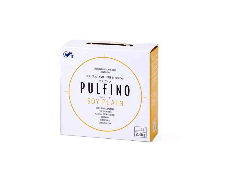 (数量限定アウトレットセール 猫砂メガセット) [おからの猫砂 PULFINO 2.4kg×24箱 ソイプレーン/ソイグリーン/ソイピーチ] ネコ砂 ねこ砂 とうふ | OFT | 01