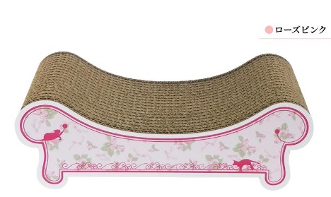 爪とぎ 猫 ねこ キャット スクラッチ ガリガリ 段ボール カリカリーナ Fiore フィオレ mini スツール スタンダードサイズ用 | OFT | 01