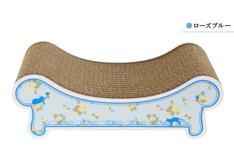 爪とぎ 猫 ねこ キャット スクラッチ ガリガリ 段ボール カリカリーナ Fiore フィオレ mini スツール スタンダードサイズ用 | OFT | 03