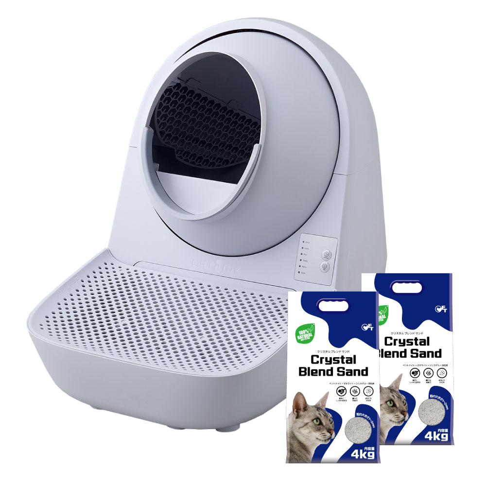 【25％OFFクーポン利用で45,435円(3/3~3/11)】(ステップセット) [自動猫トイレ CATLINK SCOOPER YOUNG 本体] 猫 ねこ ネコ 自動ネコ | OFT | 01