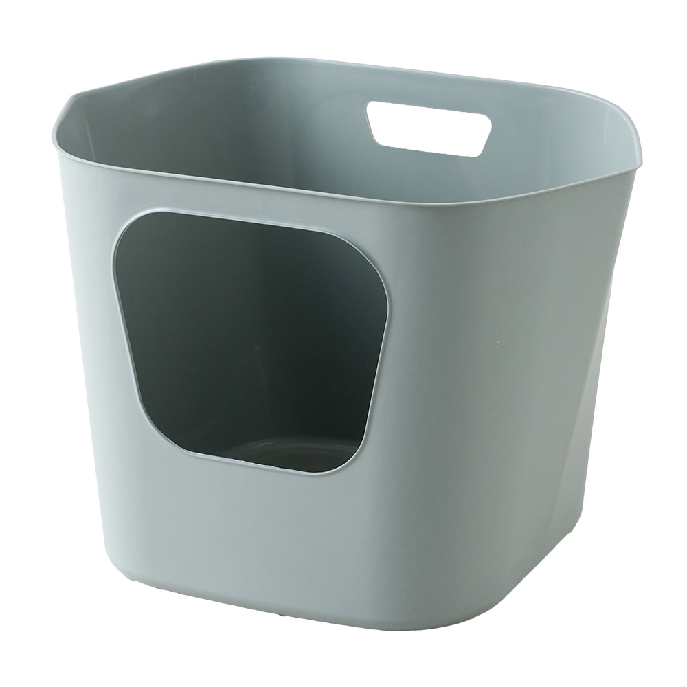 (OFT) [猫トイレ フレキシブルリッターボックス (スコップ付き)] 猫 ねこ ネコ 大型猫 大型ネコ 大きめ | OFT | 01