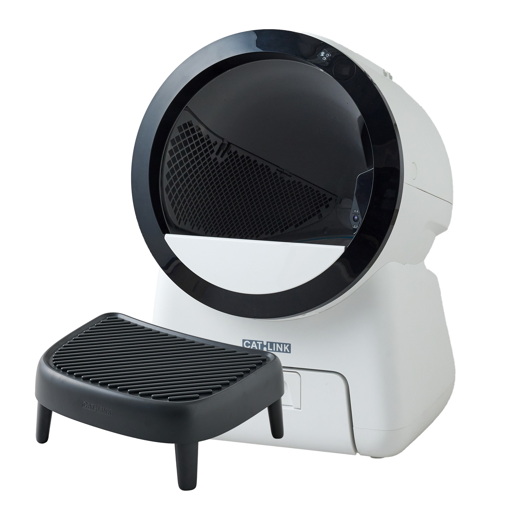 (予約販売９月中〜下旬入荷予定)［自動猫トイレ CATLINK SCOOP ROBOT PRO ステップセット] 猫 ねこ ネコ 自動ネコトイレ 自動トイレ 爆買 | OFT | 02