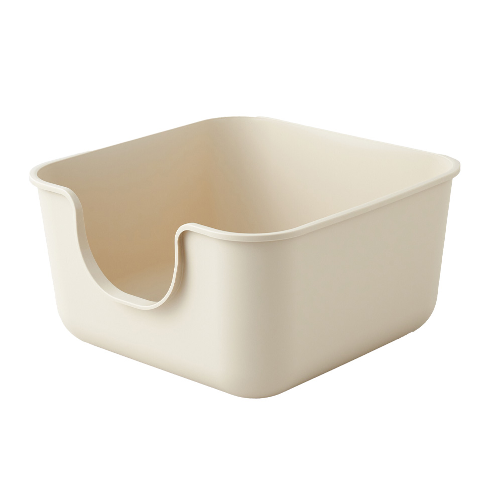 (OFT) [大型 抗菌 猫トイレ TALL WALL BOX スクエア] 猫 猫用 ネコ ねこ用 トイレ 大きい 大きめ スプレー 深い | OFT | 02