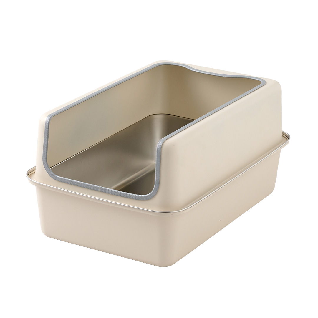 (OFT) [大型 猫トイレ ステンキャットトイレ Plus] 猫 猫用 ネコ ねこ用 トイレ 大きい 大きめ | OFT | 03