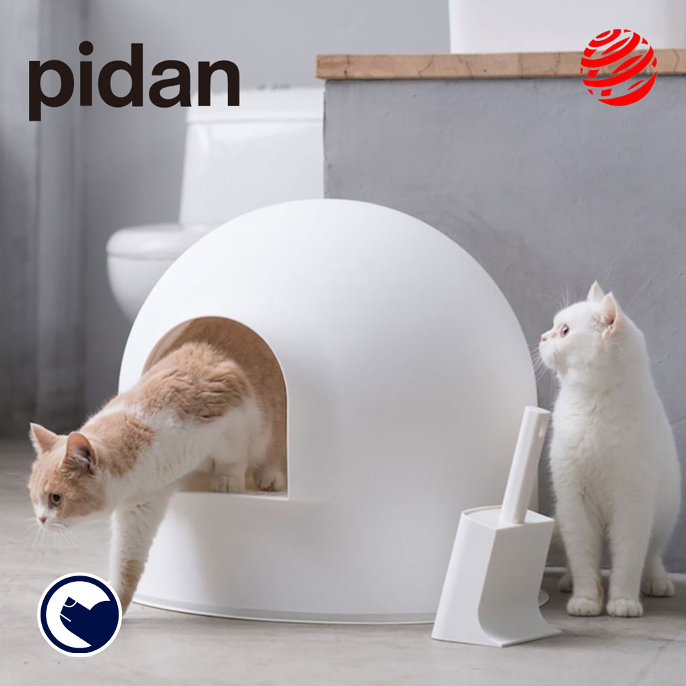 pidan ドーム型猫用トイレ ホワイト　使用期間1ヶ月未満！　② OFT [PIDAN 猫用トイレスノードーム型ホワイト] 猫 猫用 ネコ ねこ用