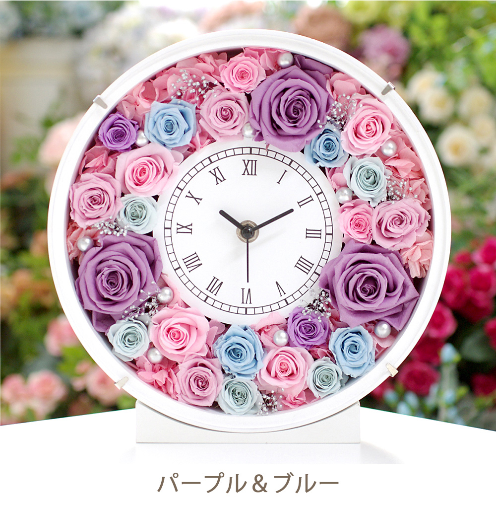 yumi♡様ご確認用♪プリザーブドフラワー花時計