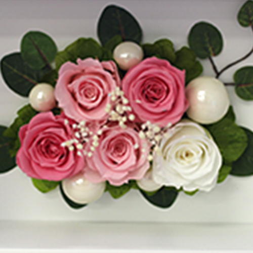 プリザーブドフラワー 退職祝い プリザーブド 結婚祝い ギフト 写真立て 上司 還暦祝い 還暦 プレゼント フォトフレーム 横 送料無料 | プリザーブドフラワーIPFA | 02