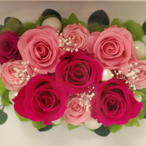 彫刻 プリザーブドフラワー 写真立て 結婚式 両親 プレゼント 贈り物 ギフト 結婚祝い 退職祝い 還暦 古希 喜寿 米寿 お祝い フォトフレーム 送料無料 | プリザーブドフラワーIPFA | 01